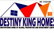 DestinyKing Home of Global Properties & Investment Ltd. Lekki - Treasure Mall, Floor 1, Suite 1 - 3 Lagos. Nigeria